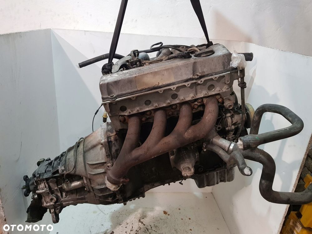 silnik kompletny+skrzynia mercedes e w124 190 w201 200d 2.0 d 601912 75km - 2