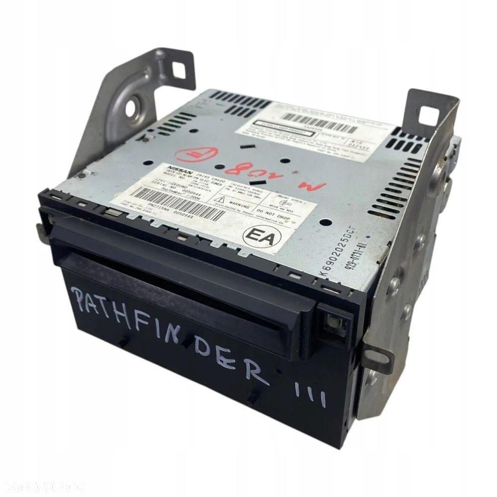 RADIO ZMIENIARKA CD NISSAN PATHFINDER R51 NAVARA D40 28185EB600 OE - 7