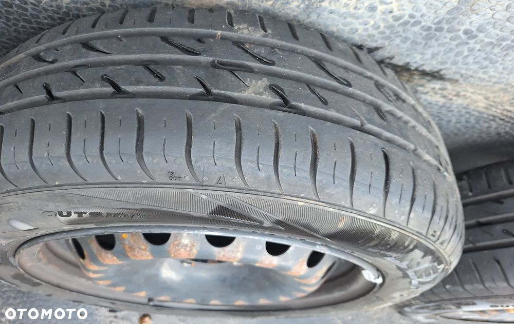 FELGI STALOWE 15 CALI ,OPONY 175/65R15- FIAT GRANDE PUNTO-4x98 /ET 43 - 16