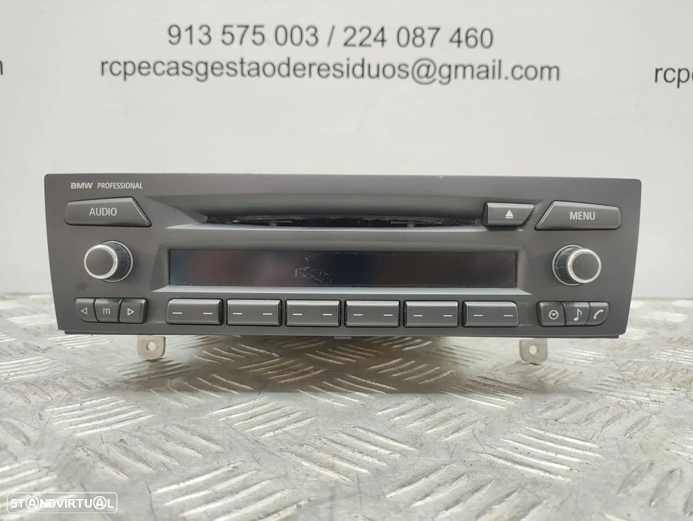 Radio Autoradio Leitor CD Profissional BMW Serie 1 3 9177199 2006 - 2013 - 1