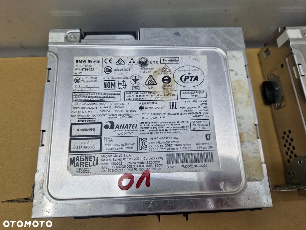BMW F20 F32 F36 F45 G30 G32 RADIO CD HEADUNIT MEDIA 2 8798023 - 3
