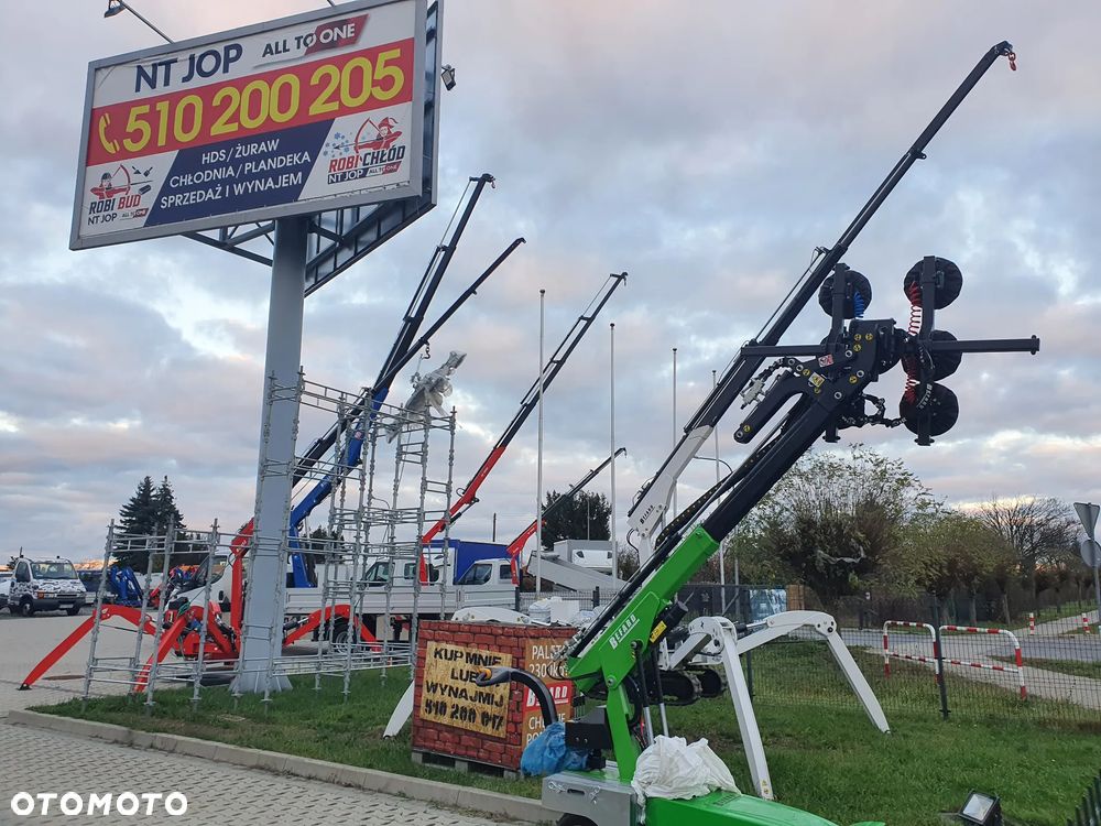 Inny MINIZURAW hds gąsienicowy, montaż szkła, płyt, kamienia