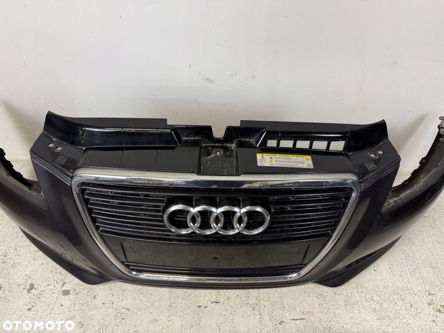 ZDERZAK PRZÓD PRZEDNI AUDI A3 8P LIFT 08-12 ATRAPA - 5
