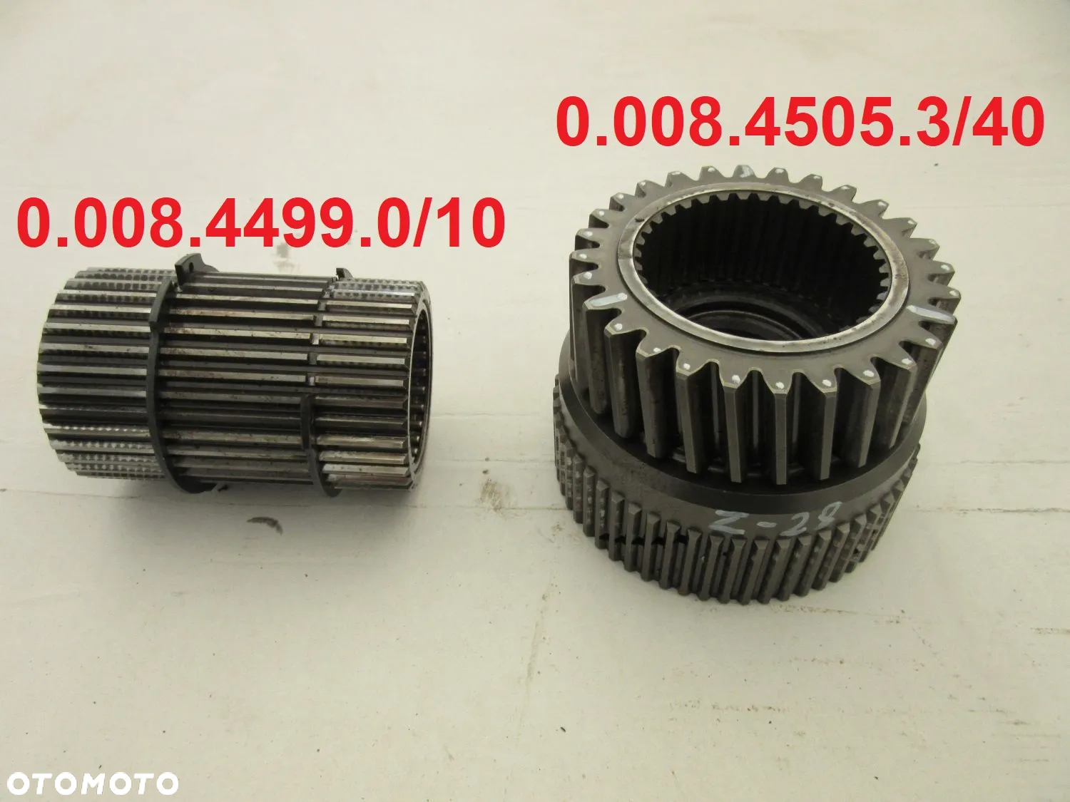 Tryb zębatka wałek kosz sprzęgło skrzyni biegów ZF Powershift Deutz Fahr Agrotron MK3 200 - 5