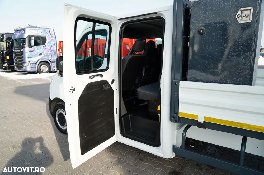 Renault MASTER / DCI 135 / BASCULATOR / CAMION CU OPȚIUNI 7 LOCURI / MANUAL - 36
