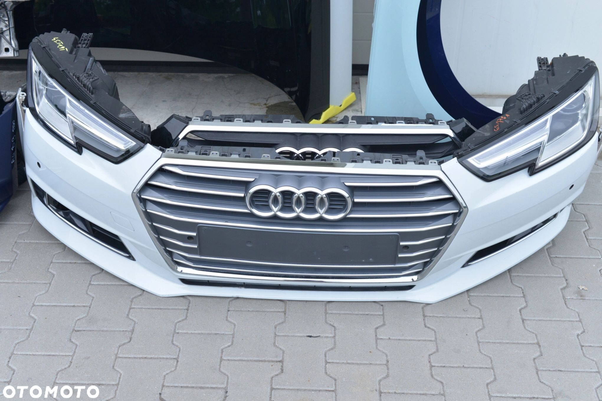MASKA ZDERZAK BŁOTNIK LAMPA H7 XENON FULL LED PAS BELKA AUDI A4 B9 8W 16- - 13