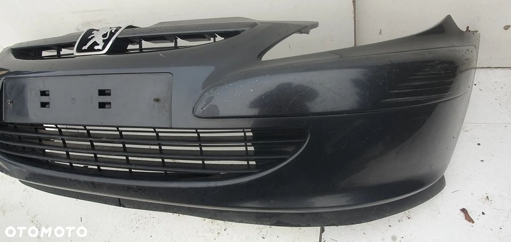 PEUGEOT 307 ZDERZAK PRZEDNI PRZÓD GRILL ORYGINAŁ - 3