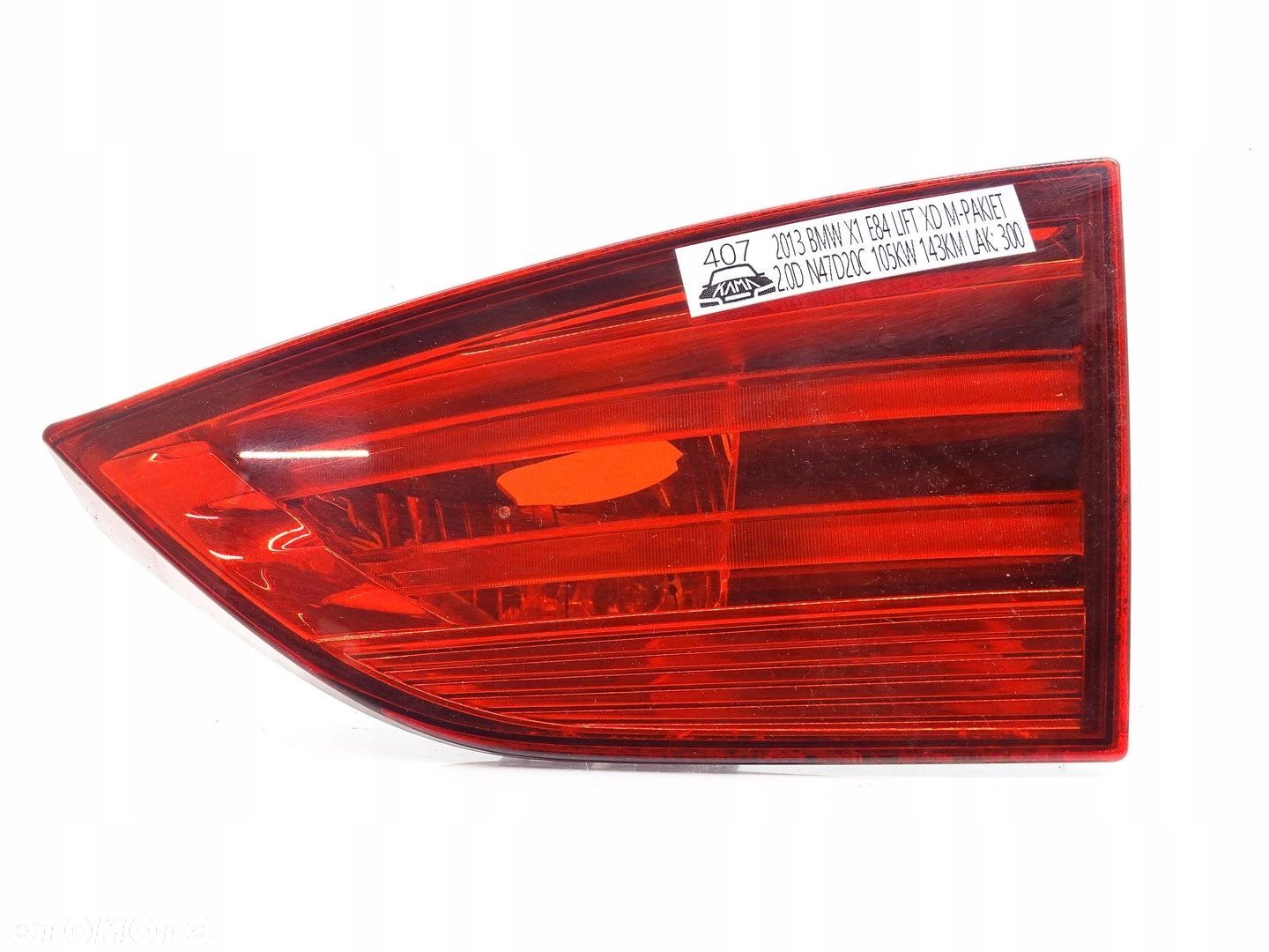 LAMPA PRAWY TYŁ PRAWA TYLNA W KLAPĘ KLAPY BMW X1 E84 LIFT LCI 2990114 - 1