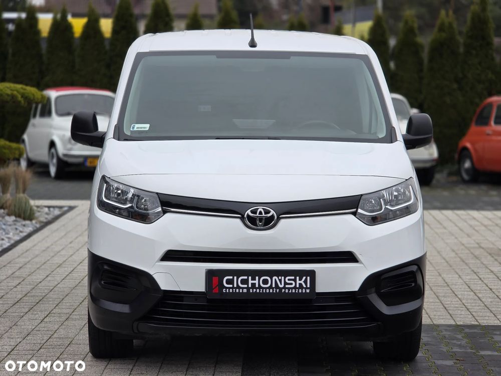 Toyota Proace City 2.0t 1.5 D-4d 100KM  3 OSOBOWA Furgon Blaszak BEZWYPADKOWA z Polskiego Salonu I Pierwszy i Jedyny Właściciel I Pełna Faktura Vat 23% - 14