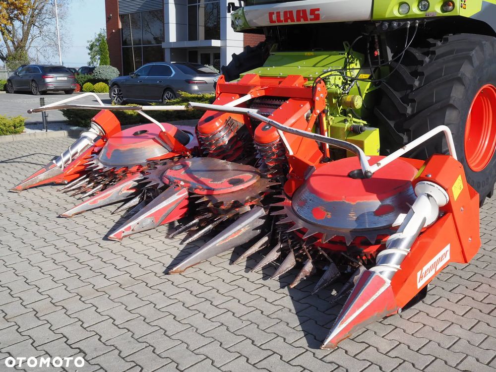 Claas Jaguar 840 4x4 + Kemper 445 - 7