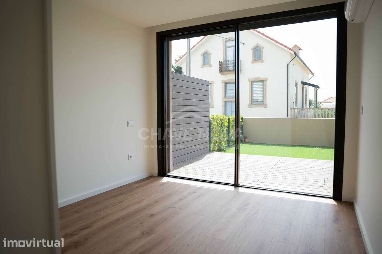 T2 Novo c/ Jardim (39m2) em Arcozelo (Praias) - Grande imagem: 4/24