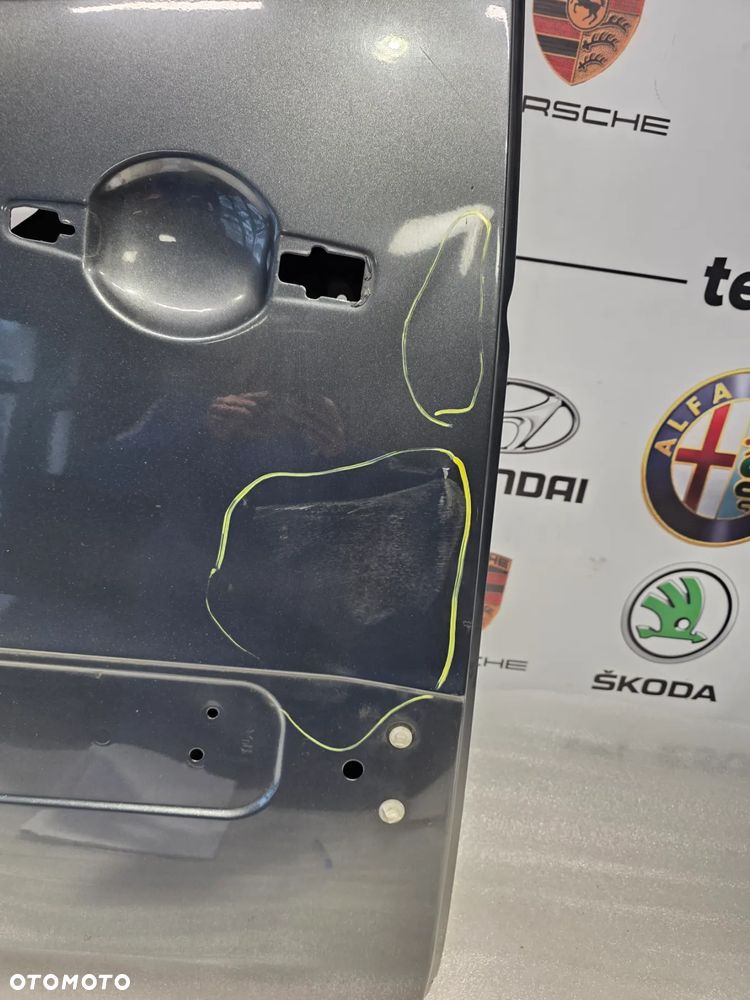 PEUGEOT PARTNER 3 III / CITROEN BERLINGO 08-15 PRAWE DRZWI TYLNE TYLNIE TYŁ PRZESUWNE , NR AUKCJI KL45 - 11