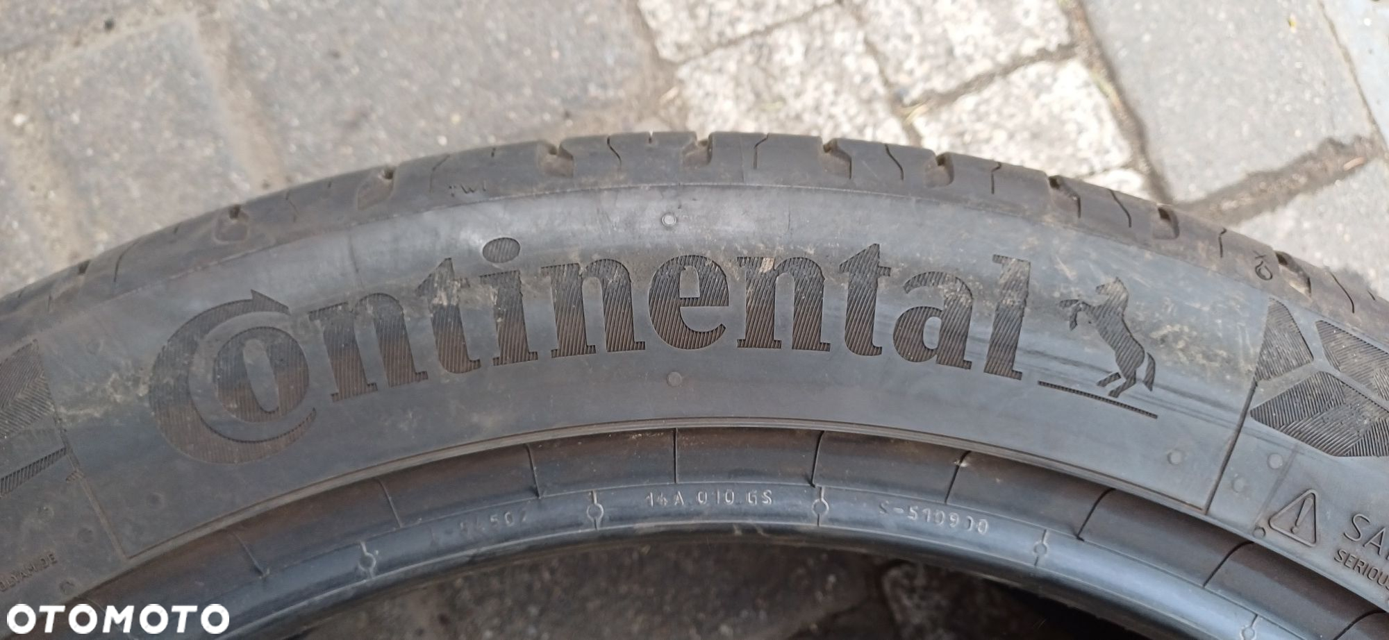 CONTINENTAL 235/45R20 100V , pojedyńcza opona letnia. - 3