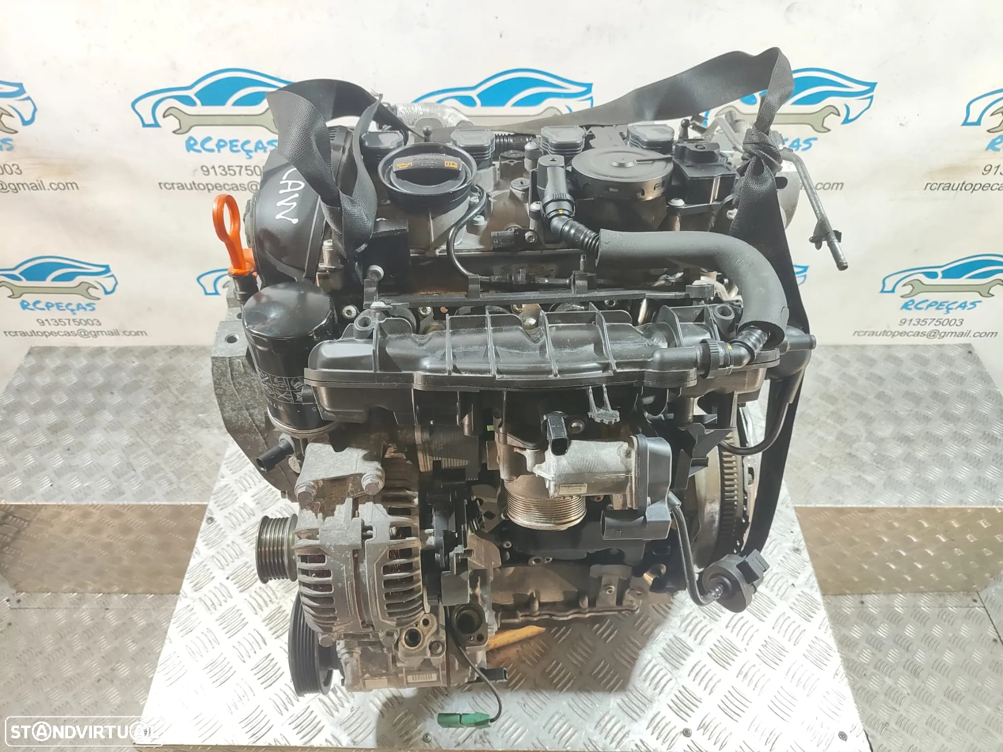 Motor completo VW Volkswagen Scirocco III 3 2.0 Tfsi 16V 200cv CAW - 2