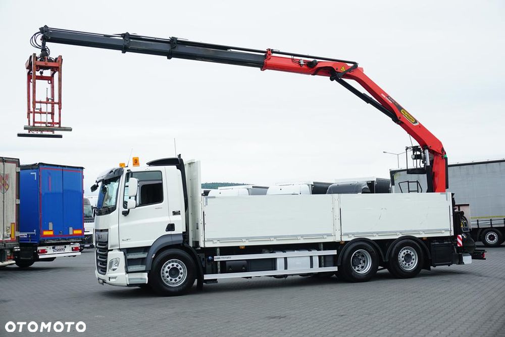 DAF CF / 480 / 6 X 2 / SKRZYNIOWY + HDS / PALFINGER PK 22 001L / OŚ SKRĘTNA / CHWYTAK - 4