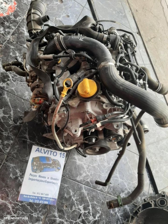 motor Renault Clio IV 0.9 tce  2018  ref: h4bb408 - 2