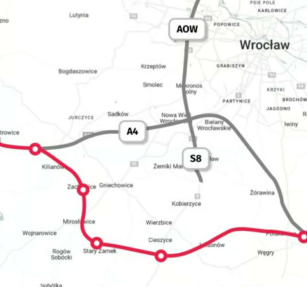 Cieszyce działka usługowa i/lub składy magazyny w perspektywie  A4 - Pełny obrazek: 3/5