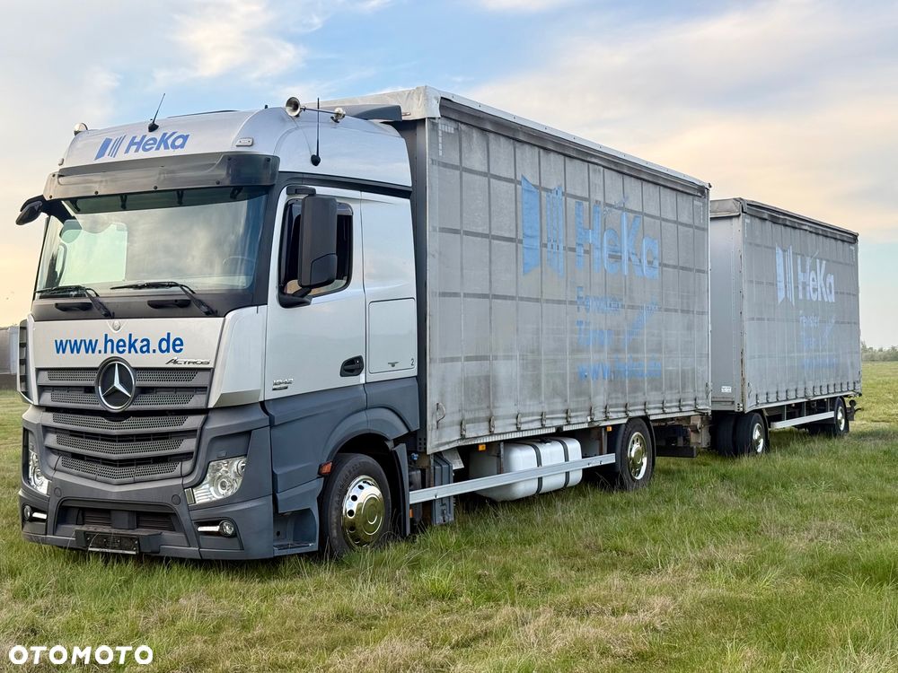 Mercedes-Benz ACTROS 18.42 burty firanka - 1
