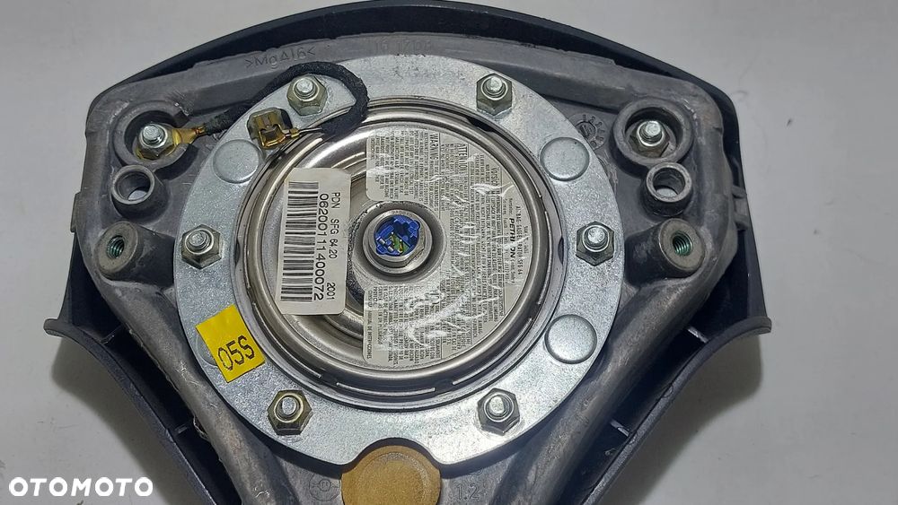 PODUSZKA POWIETRZNA KIEROWCY AIRBAG TRÓJRAMIENNA AUDI A3 8L A6 C5 A4 B5 A4 B6 JASNA SLASK WYSYLKA - 2