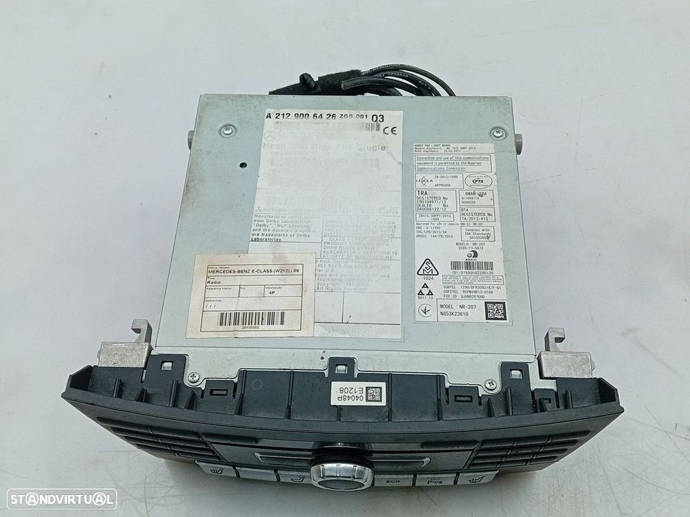 Rádio / auto-rádio MERCEDES-BENZ Classe E (W212) - 2
