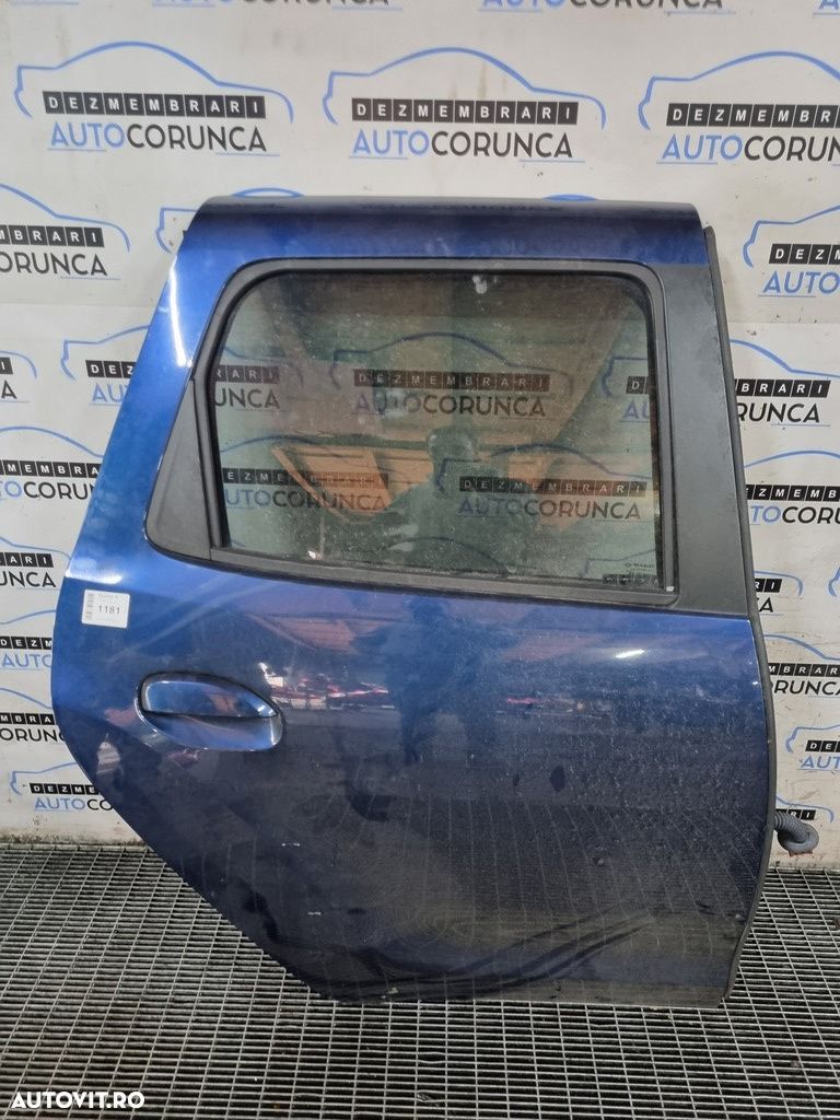 Usa Dreapta Spate Dacia Duster II 2018 - 2021 SUV 5 Usi ALBASTRU (1181) - 1