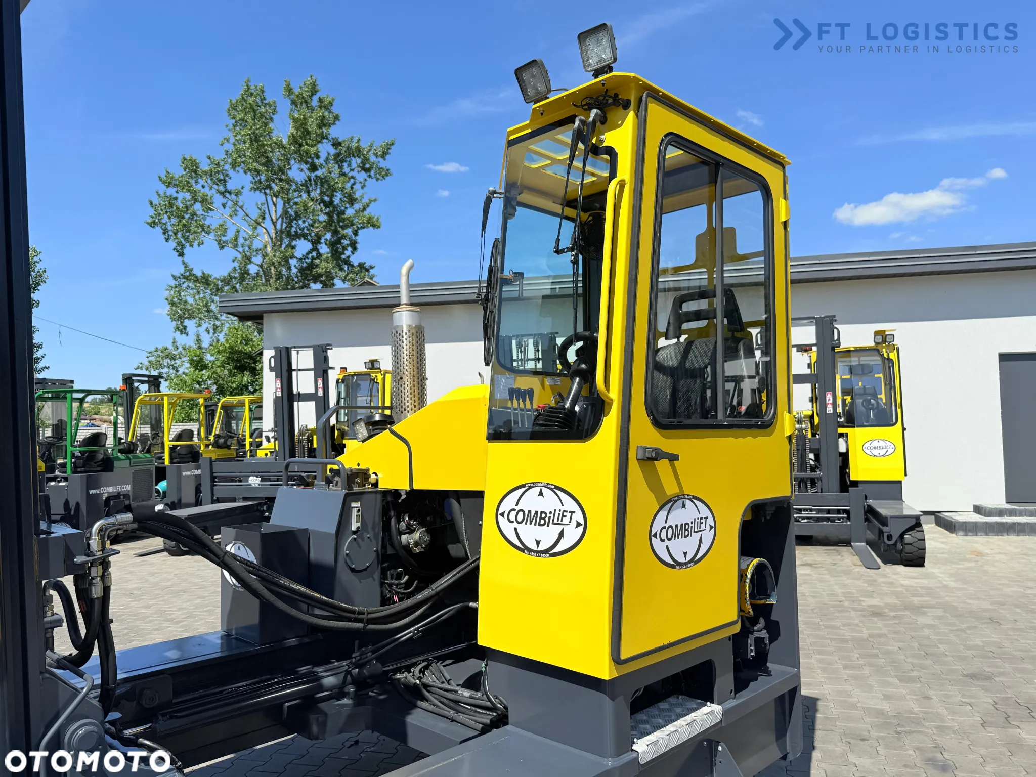 Combilift C5000XL / GAS / DUPLEX / 4500MM / WOLNY SKOK / PRZESUW WIDEŁ / POZYCJONER / KABINA XL / NOWE OPONY - 26