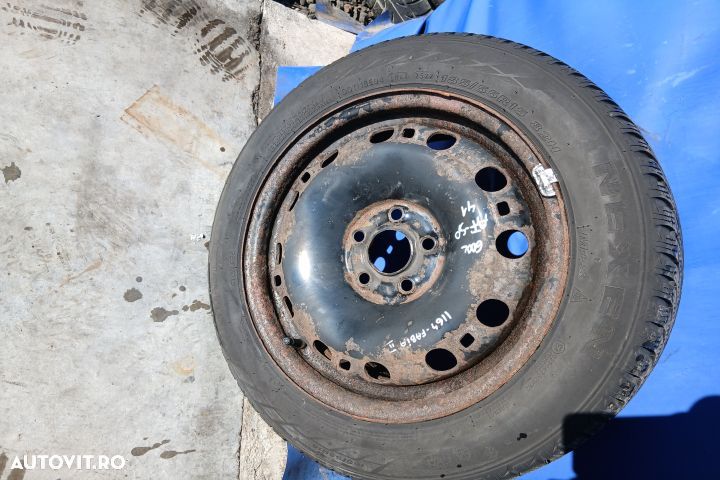 Jante tabla cu anvelope 15 - set 6Q0601027M 185/55 R15 ET43 6JX15H2 6 - 2