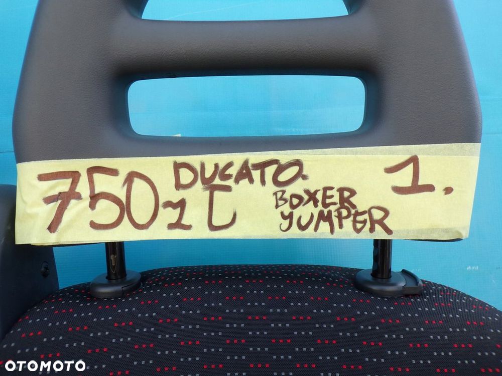DUCATO BOXER JUMPER 2014- fotel PODWÓJNY KANAPA pasażera prawy ze STOLIKIEM - 2