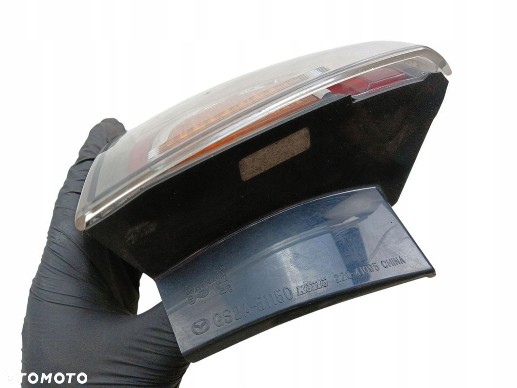 LAMPA LEWY TYŁ TYLNA MAZDA 6 II GH (2007-2010) KOMBI GS2A-51150 - 3