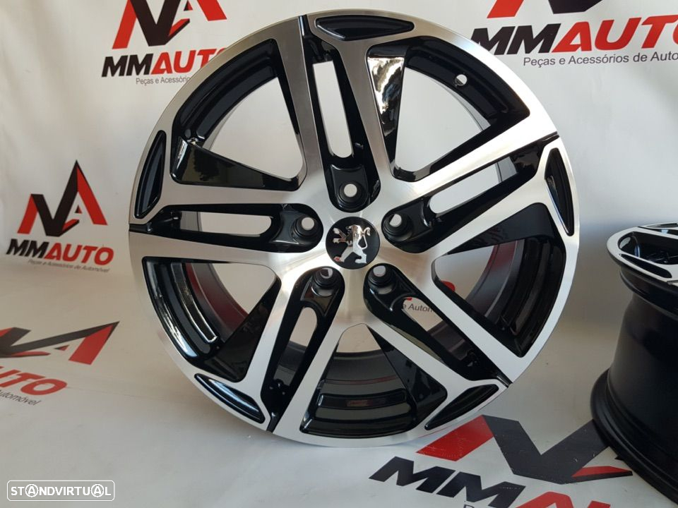 Jantes Peugeot 308 Black 17 (5x108) - 4