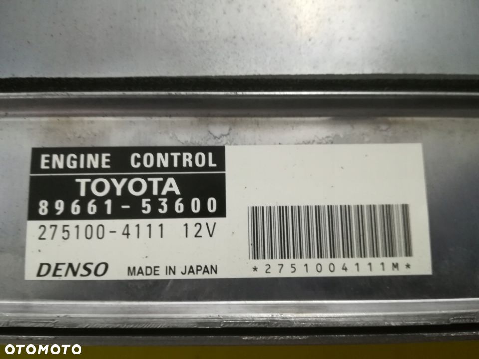 LEXUS IS KOMPUTER STEROWNIK SILNIKA 89661-53600 - 4