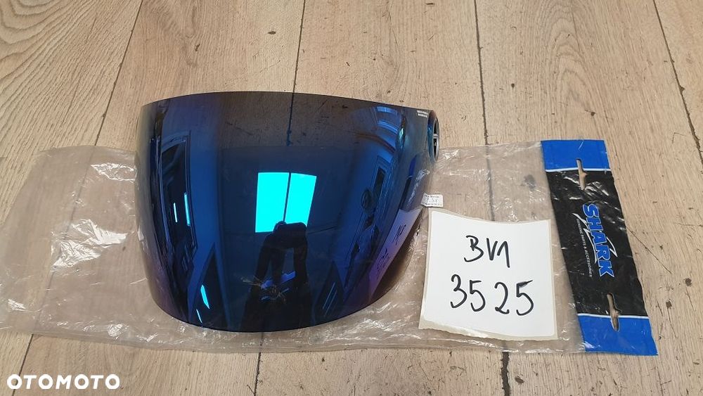Wizjer Szyba Kasku SHARK VZ5030 Mirror Blue (Lustrzany) - 1