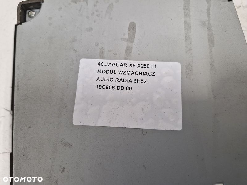 JAGUAR XF X250 I 1 MODUŁ WZMACNIACZ AUDIO RADIA 6H52-18C808-DD - 5