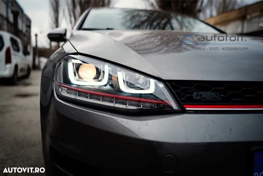 Faruri LED 3D VW Golf 7 (2012-2017) GTI Design - 7