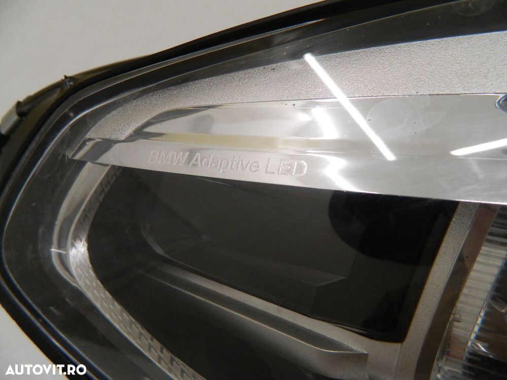Far dreapta BMW X3 / X4 G01 / G02 FULL LED Adaptive, 2021, 2022, 2023, cod origine 8739654-01. - 6