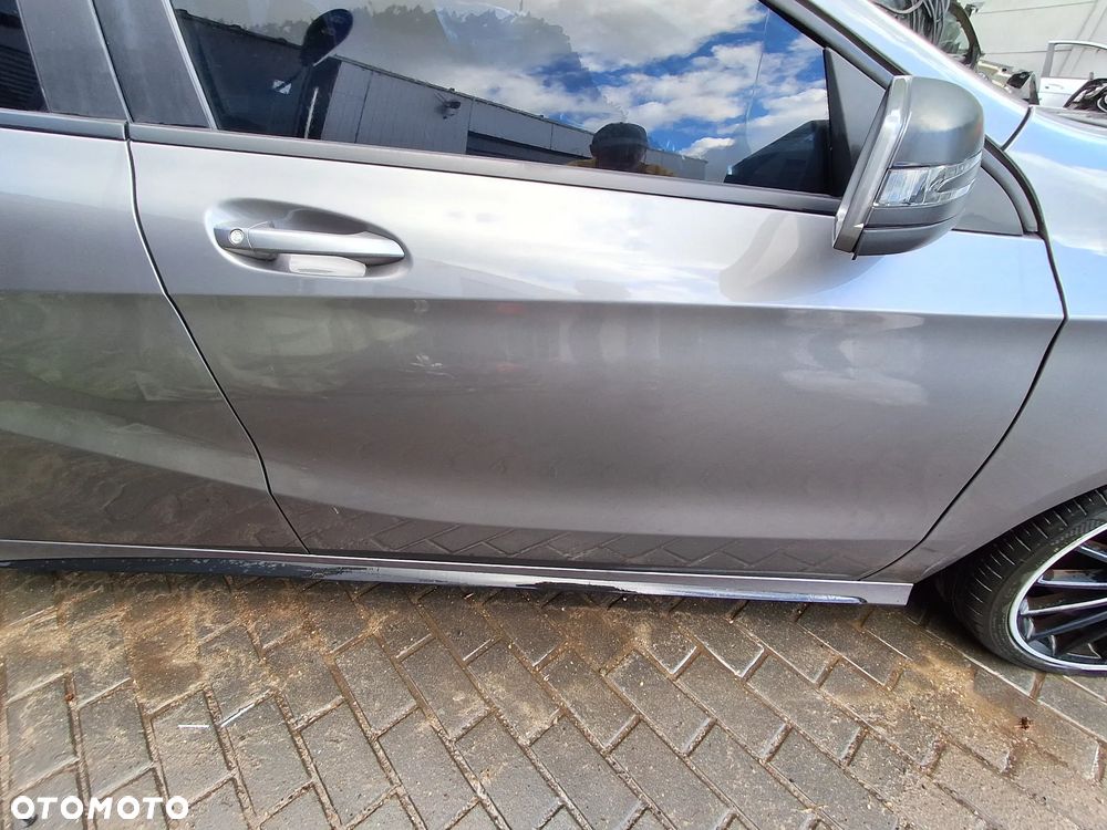 MERCEDES A-KLASA W176 PRAWE TYLNE DRZWI BŁOTNIK DRZWI W KOLOR 787 W ORYGINALE NIE MALOWANE Z 2016 ROKU BARDZO ŁADNE - 16