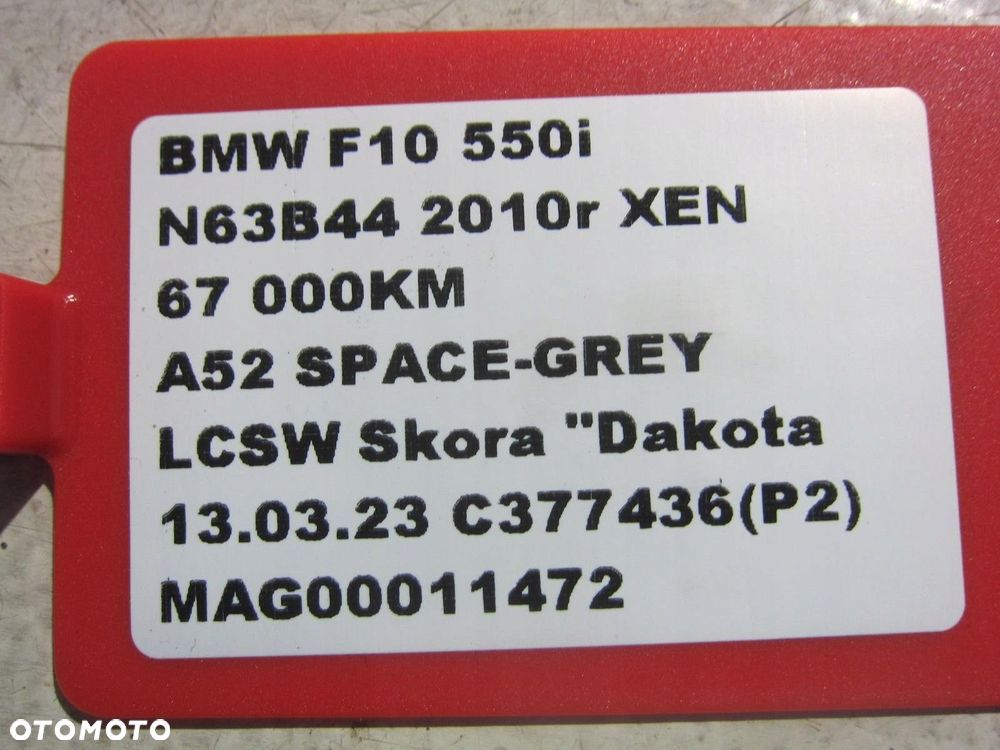 BMW F10 F06 PRZEWODY DYNAMIC DRIVE 37106792433 - 9