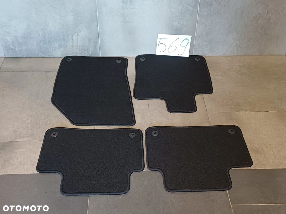 NR 569 Nowe oryginalne dywaniki tekstylne do Volvo S60 V60 komplet - 1