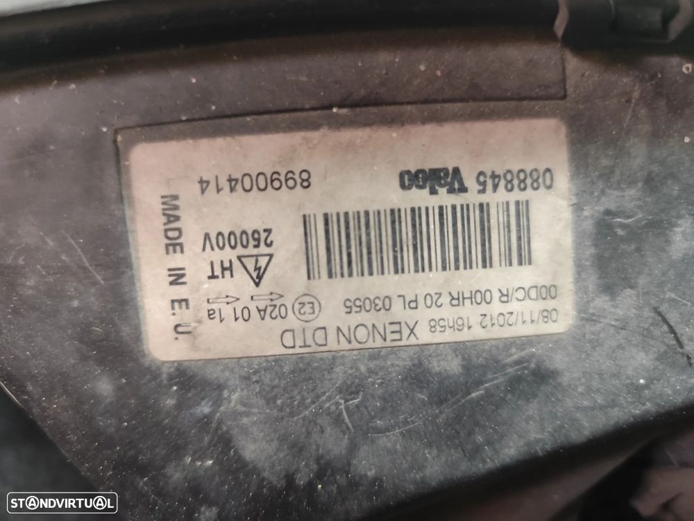 CITROEN C5 II FAROL DIREITO XENON - FF688 - 8