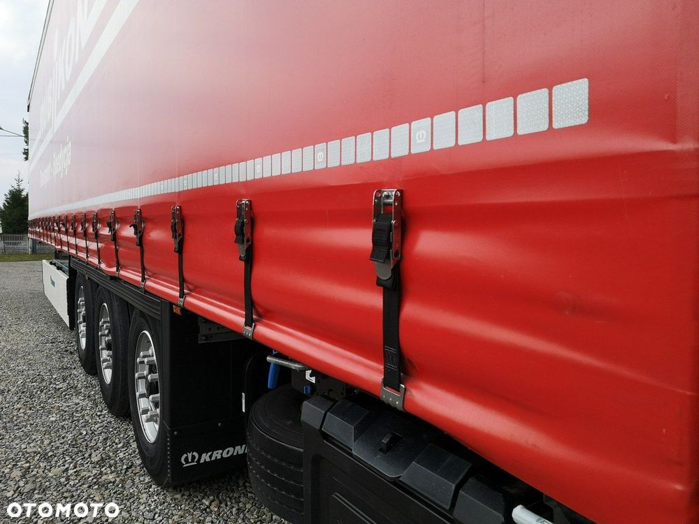 Krone Firana Standard Oś Posnoszona Paleciara Jak Fabrycznie Nowa! - 8