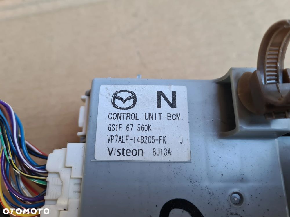 Mazda 6 GH komplet zestaw startowy 2.2 diesel R2AA komputer stacyjka bcm kluczyk - 12