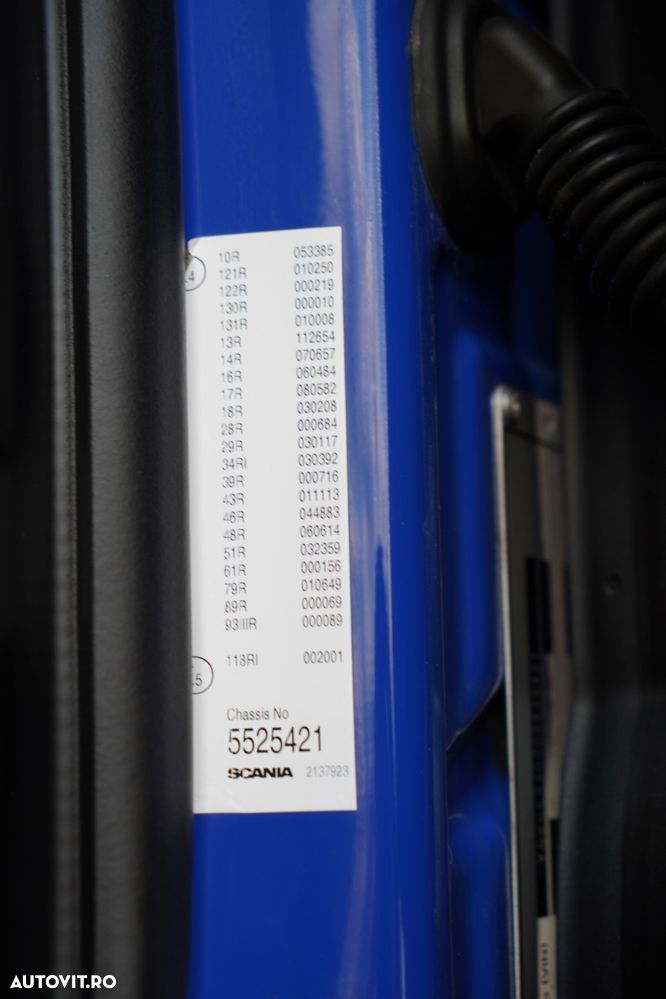 Scania S 450 / SOLO / CORTINĂ / 6x2 / ACOPERIȘ RIDICABIL / PUNȚĂ RIDICABILĂ / - 38