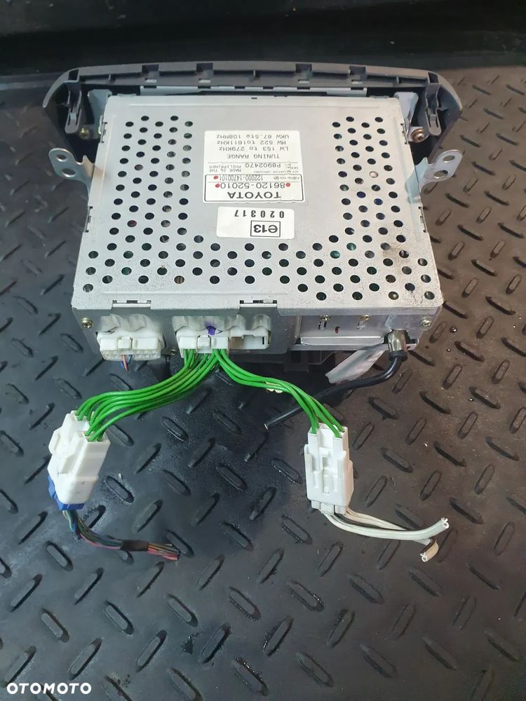 RADIO KASETA TOYOTA YARIS I 86120-52010 - 3