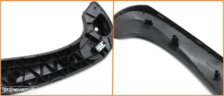 Puxador porta interior esqº ou drtº Renault Megane 3 Fluence - 6