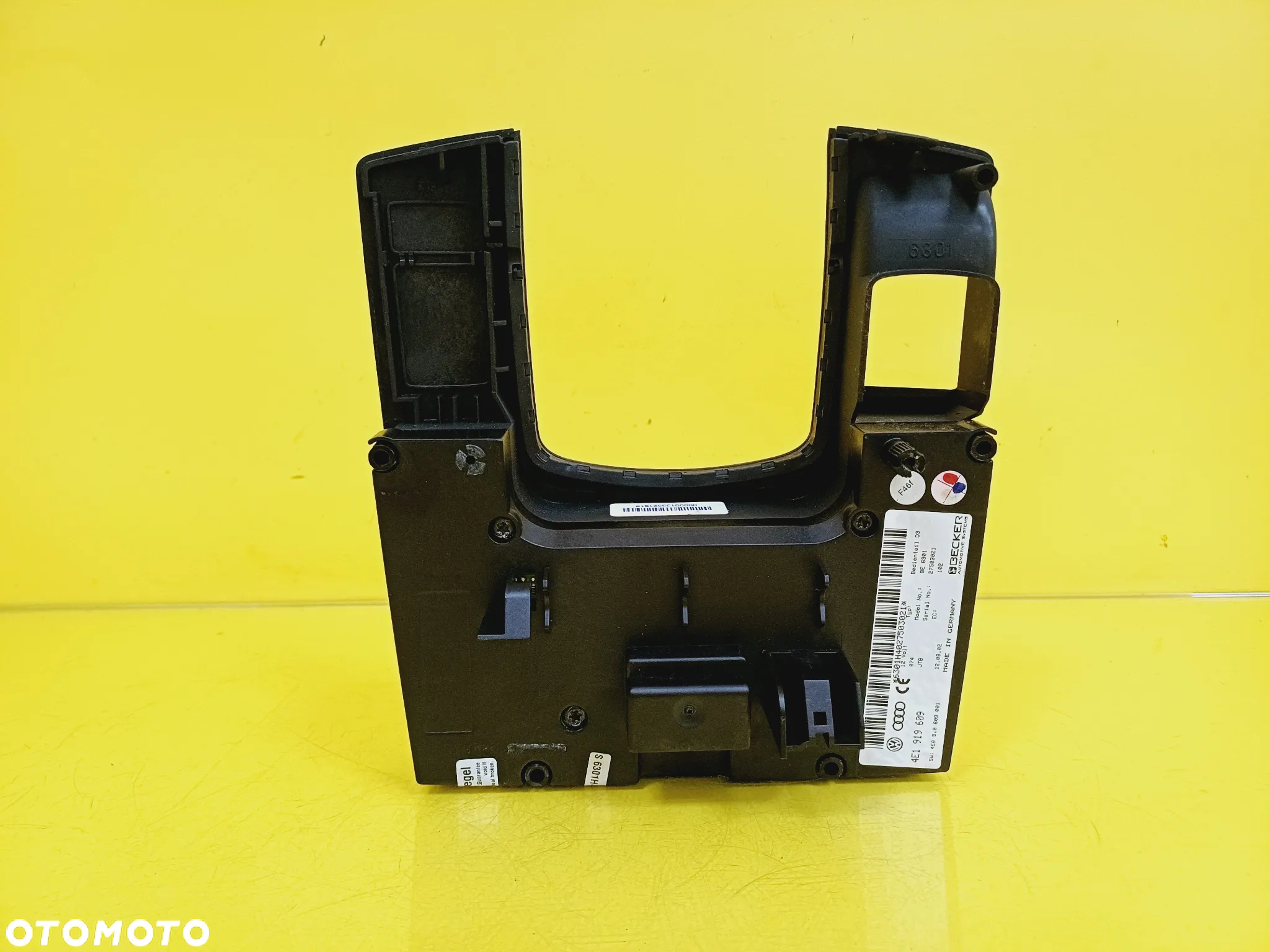 PANEL STEROWANIA MMI NAVI RADIA AUDI A8 D3 4E1919609 NR5 - 4