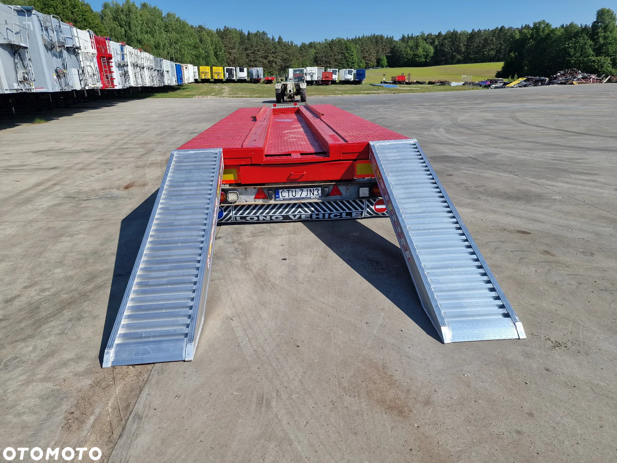 Cmt Tandem Niskopodwoziowa Wciągarka Najazdy Aluminiowe 2006 rok DMC: 17500 kg - 12
