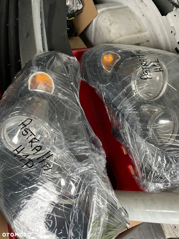 OPEL ASTRA H III LIFT PRZÓD KOMPLETNY ZDERZAK LAMPA REFLEKTOR LEWY przedni GRILL lampa reflektor LEWA PRAWA GTC Hella Z167 - 15