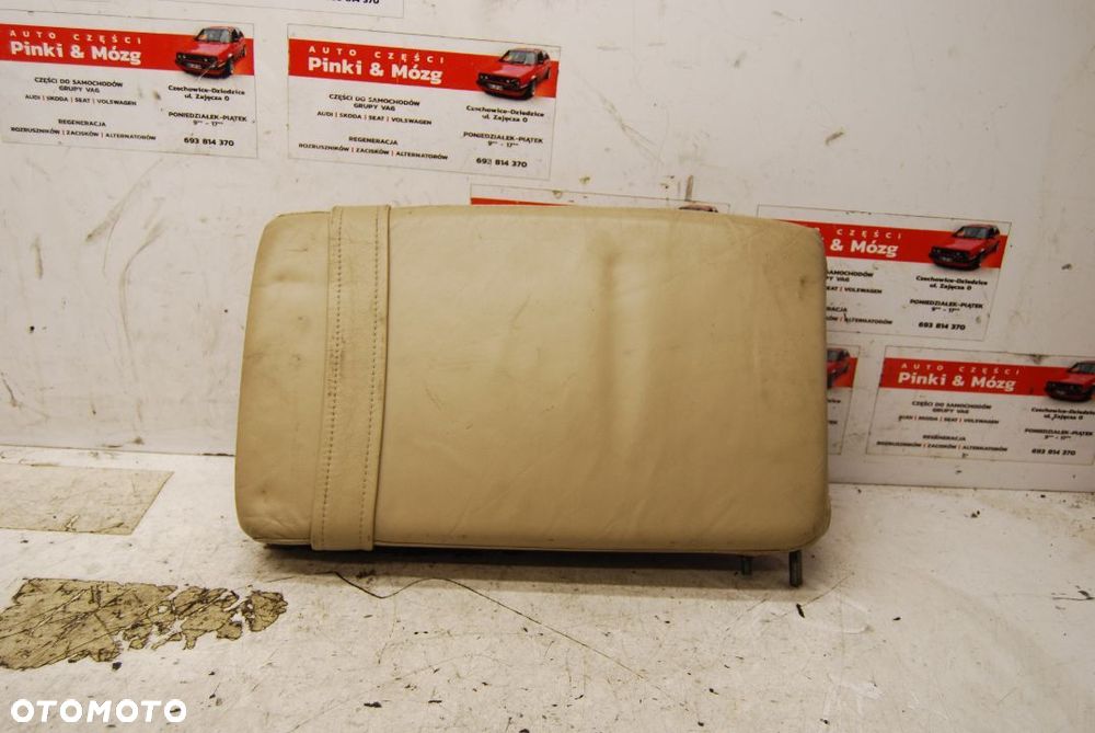 PODŁOKIETNIK KANAPY SKÓRA KREMOWA VW PASSAT B5 KOMBI - 2