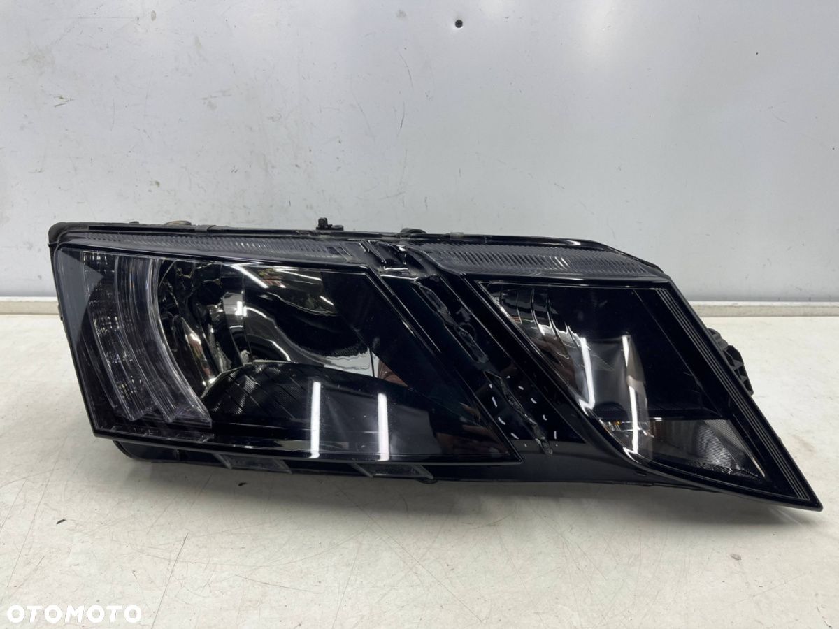 Lampa reflektor Skoda Octavia III LIFT 16-20r. PRAWA przednia H7 DRL LED prawy przód 5e1941016c - 1