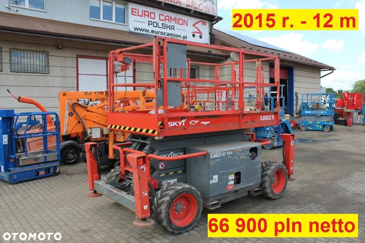 JLG podnośnik nożycowy elektryczny 6 m 8 m 10 m 12 m 14 m 16 m - 15